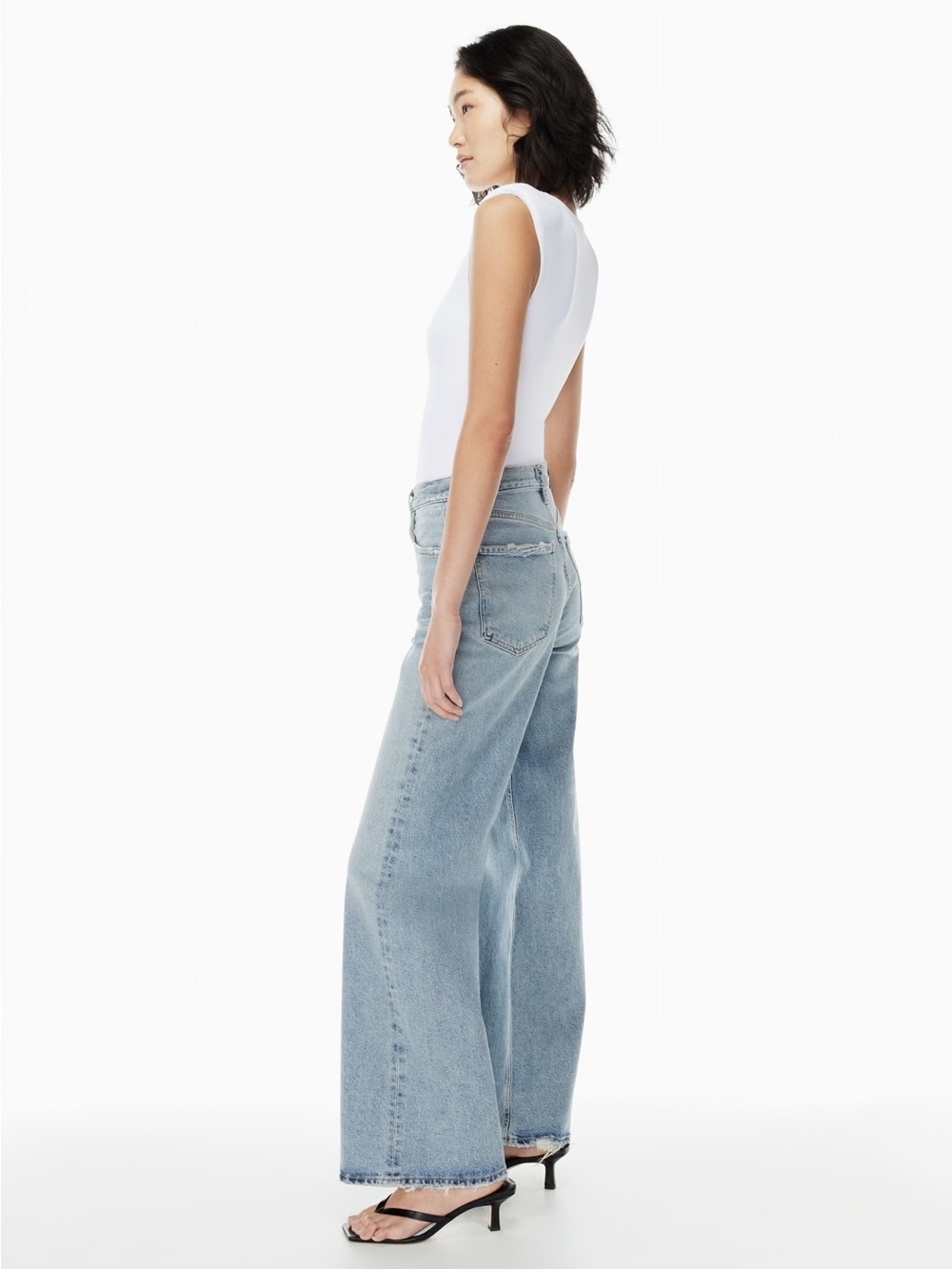 Citizens of Humanity Paloma Baggy Wide Leg Jeans Mischief Size 28 - Picture 3 of 10